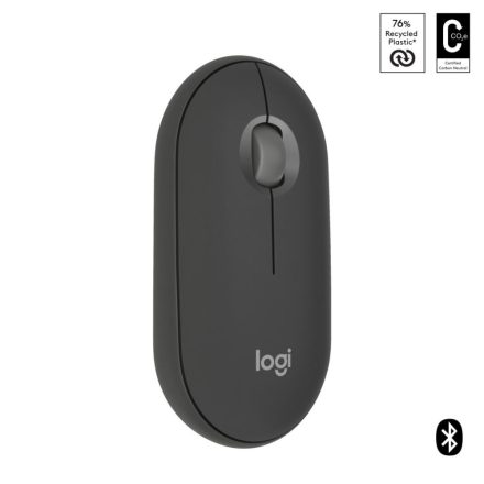 Logitech M350s Pebble 2 vezeték nélküli bluetooth egér graphite (910-007015)