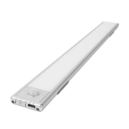 Phenom LED bútorvilágíttás PIR mozgás érzékelő szenzorral és akkumulátorral 400 x 40 x 9 mm (55840B)