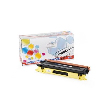 Eco utángyártott Brother TN115/TN135 toner sárga (ECOBRTN115YE)