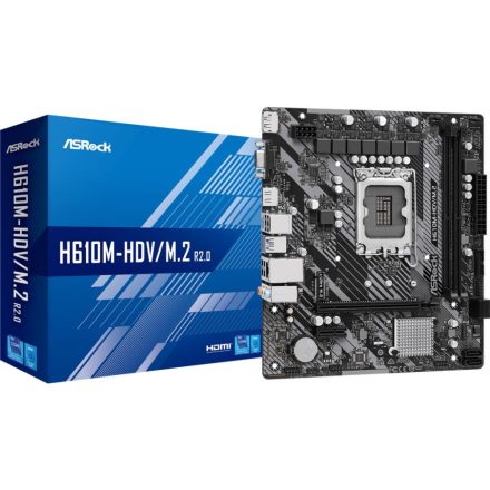 ASRock H610M-HDV/M.2 R2.0 alaplap