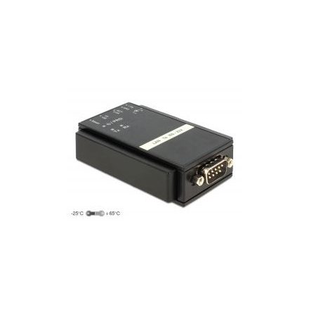 Delock Ethernet LAN TCP/IP > Serial RS-232 átalakító (62504)