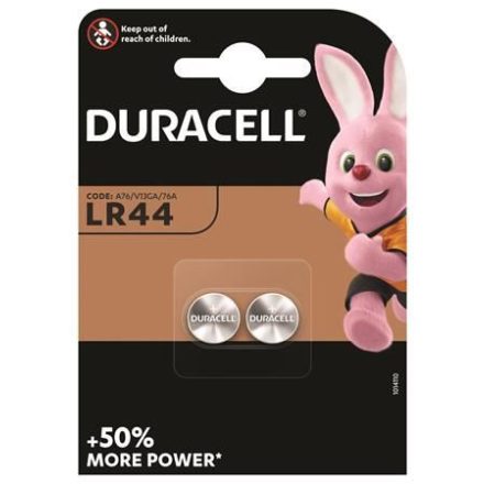 Duracell Gombelem LR44 2db (10PP040020)