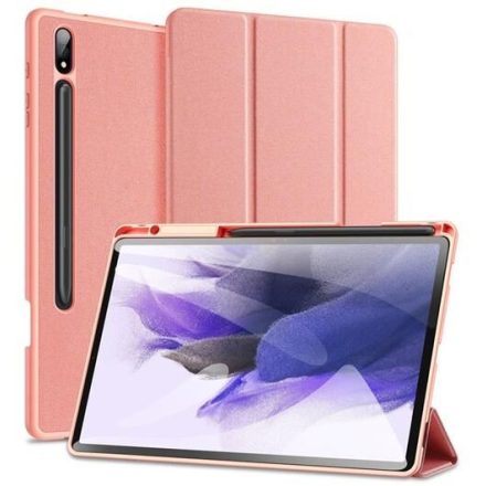 Dux Ducis Domo Samsung Galaxy Tab S9 Plus bőr hatású tablet tok rózsaszín (GP-147071)