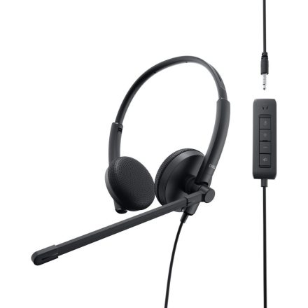 DELL WH1022 vezetékes headset fekete (520-AAVV)