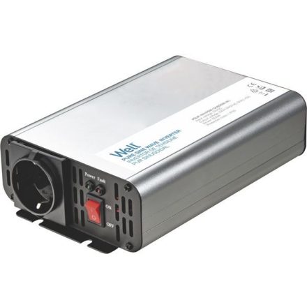 Well Autós inverter 600W (PSUP-INV/PSW-12V600W-WL)