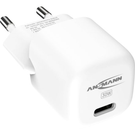 Ansmann 1xUSB-C hálózati adapter fehér (1001-1033)