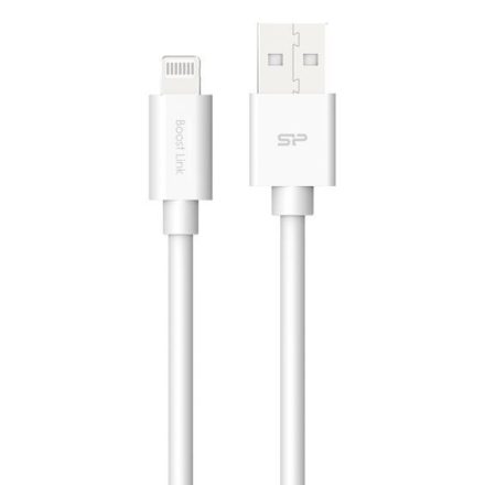 Silicon Power Boost Link LK15AL USB A -> Lightning 1m fehér (SP1M0ASYLK15AL1W)