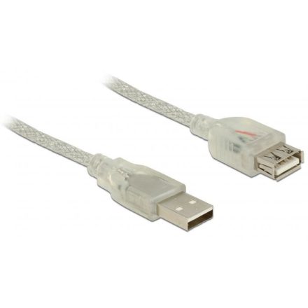 Delock DL82244 USB 2.0-A (apa/anya) 30cm hosszabbító kábel