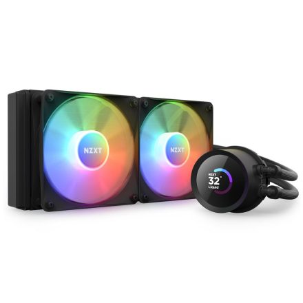 NZXT Kraken 240 RGB univerzális vízhűtés fekete (RL-KR240-B1)