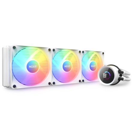 NZXT Kraken 360 RGB univerzális vízhűtés fehér (RL-KR360-W1)