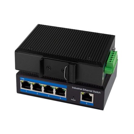 LogiLink Industrial 5 portos Gigabit Ethernet PoE switch (NS202P)