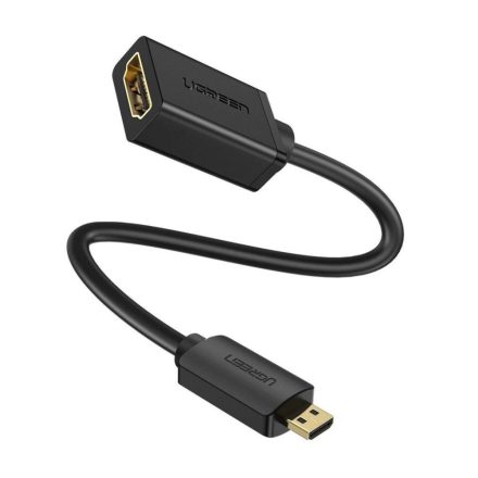 UGREEN Micro HDMI-HDMI adapter 20cm fekete (20134B)