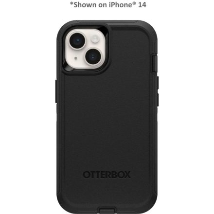 OtterBox Defender iPhone 15 Plus tok fekete (77-92542)