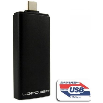LC Power USB 3.1 Type-C - M.2 SATA SSD külső ház (LC-M2-C-42MM)