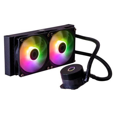 Cooler Master CPU MASTERLIQUID 240L CORE ARGB hűtő fekete (MLW-D24M-A18PZ-R1)