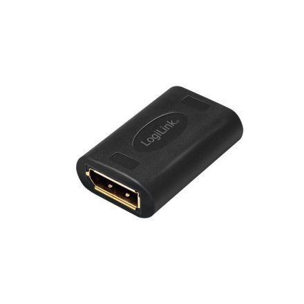 Logilink DisplayPort adapter DP/F UHD 8K/60 Hz fekete (CV0145)