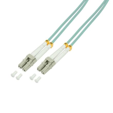 Logilink Fiber duplex patch kábel OM3 50/125 LC-LC 1m aqua (FP3LC01)