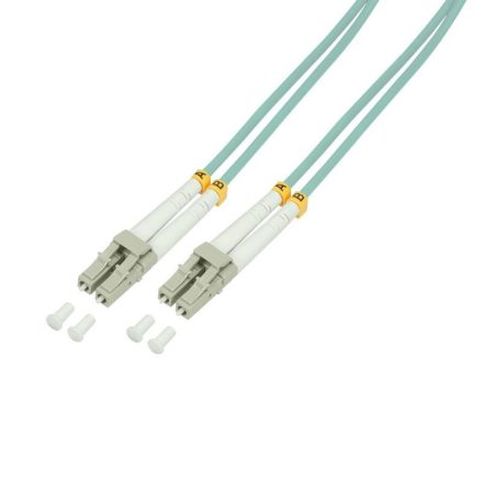 Logilink Fiber duplex patch kábel OM3 50/125 LC-LC 50m aqua (FP3LC50)