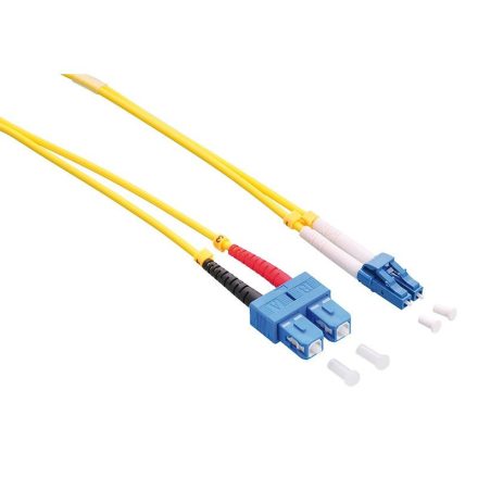 Logilink Fiber duplex patch kábel OS2 9/125 LC-SC 1m sárga (FP0LS01)