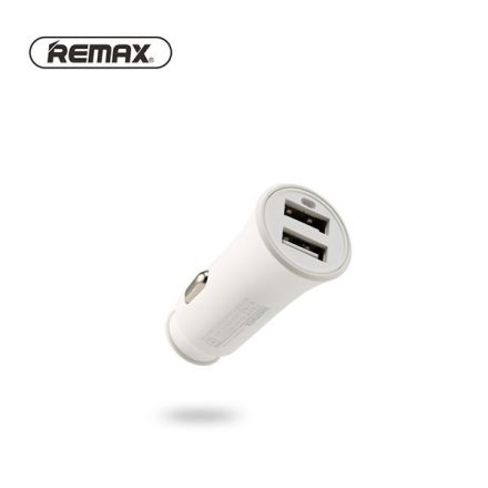 Remax RCC217 autós töltő 2xUSB-A 2.4A fehér