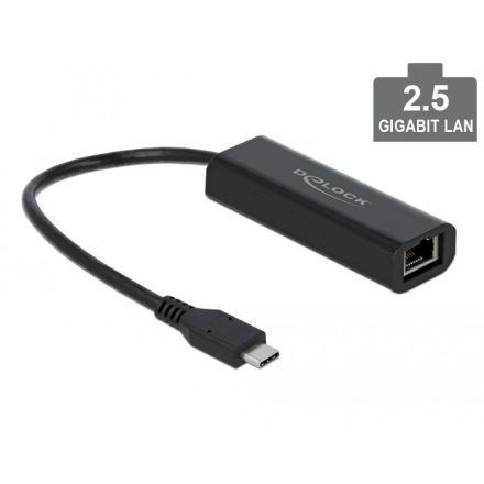 Delock USB-C adapter apa- 2,5 Gigabit LAN (66298)