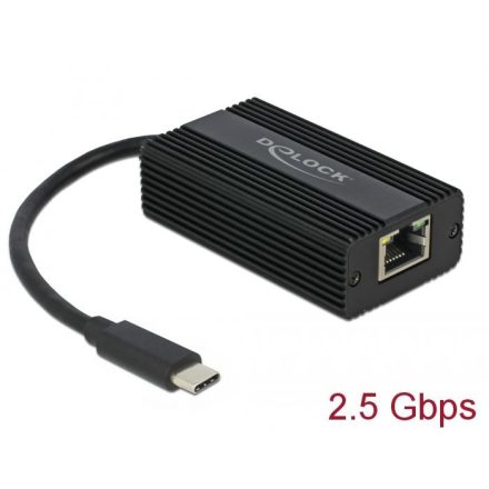 Delock USB-C adapter apa - 2,5 Gigabit LAN (65990)