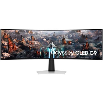 49" Samsung Odyssey G93SC ívelt OLED monitor (LS49CG934SUXEN)