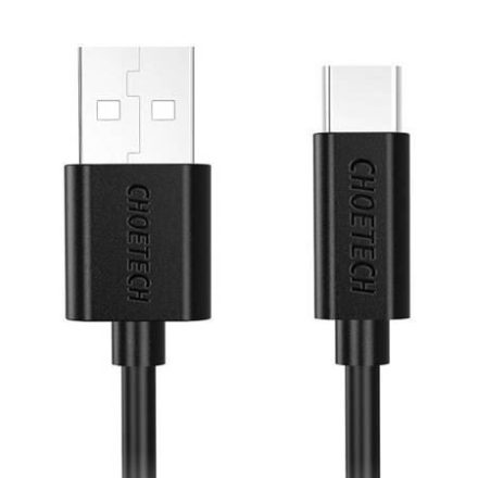 Choetech USB-A - USB-C kábel 3m fekete (AC0004)