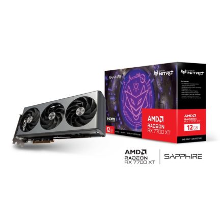 Sapphire Radeon RX 7700 XT 12GB NITRO+ videokártya (11335-02-20G)