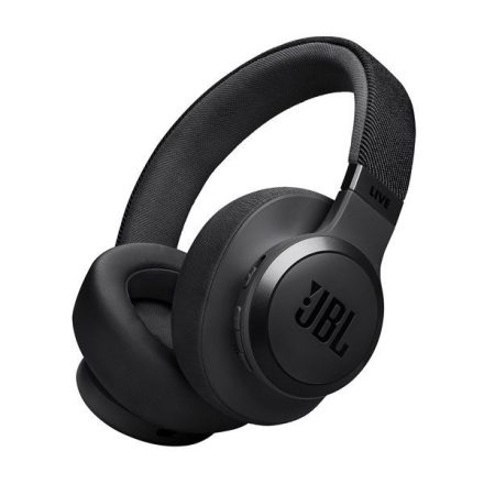 JBL LIVE 770 BTNC Bluetooth zajszűrős fejhallgató  fekete (JBLLIVE770NCBLK)