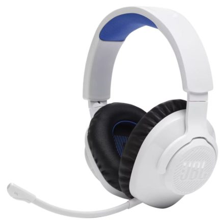 JBL Quantum 360 gamer headset fehér/kék (JBLQ360PWLWHTBLU)