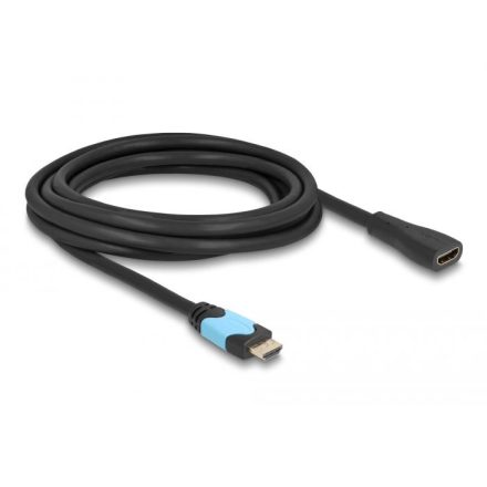 DeLock HDMI anya - HDMI apa kábel 48 Gbps 8K 60 Hz bővítőkábel fekete 3 m (81999)