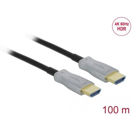 Delock Aktív optikai kábel HDMI 4K, 60Hz 100m (84137)