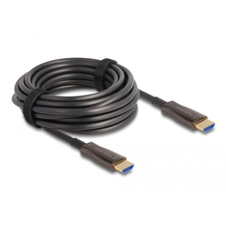 Delock Aktív optikai HDMI kábel fém borítással 8K 60 Hz 10 m (86029)