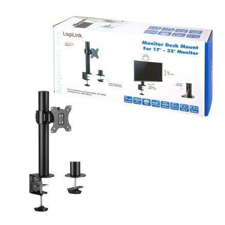 Logilink monitortartó 17-32" max 9kg acél (BP0103)