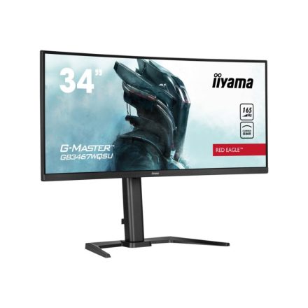 34" iiyama Curved Gaming 1500R ívelt LCD monitor (GB3467WQSU-B5)