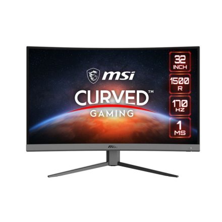 31.5" MSI Optix G32C4 E2 LED ívelt Gaming monitor