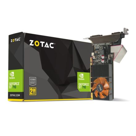 Zotac GeForce GT 710 2GB DDR3 videókártya (ZT-71310-10L)