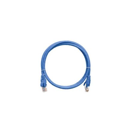 Nikomax patch kábel UTP, CAT6, PVC, 10m, kék (NMC-PC4UE55B-100-BL)