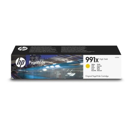 HP 991X nagy kapacitású PageWide patron sárga (M0J98AE)