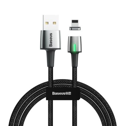 Baseus mágneses USB-A - Lightning kábel 2m fekete (CALXC-B01)