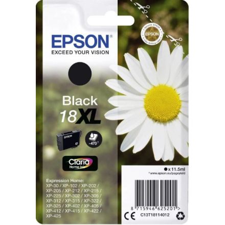 Epson C13T18114012 tintapatron fekete