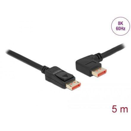 Delock DisplayPort kábel 8K 60 Hz 5m (87049)