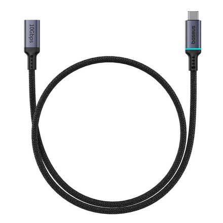 Baseus USB-C kábel apa-anya 0,5m fekete (B0063370C111-00)