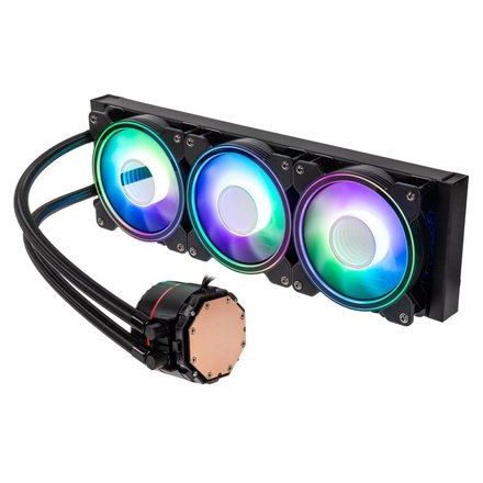 Kolink Umbra Void AIO 360 mm ARGB univerzális CPU vízhűtés (KL-UA360-WC)