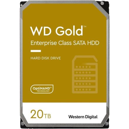 20TB WD 3.5" Gold SATAIII winchester (WD202KRYZ)