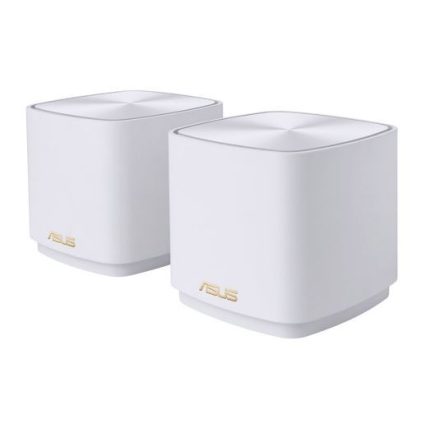 ASUS ZenWiFi XD4 PLUS AX1800 Mbps Dual-band WiFi6 mesh router rendszer 2 darabos fehér (XD4PLUSW2PK)