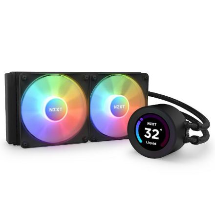 NZXT Kraken 280 RGB univerzális vízhűtés fekete (RL-KR280-B1)