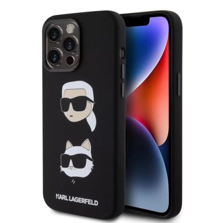 Karl Lagerfeld Apple iPhone 15 Pro Max tok fekete (KLHCP15XSDHKCNK)