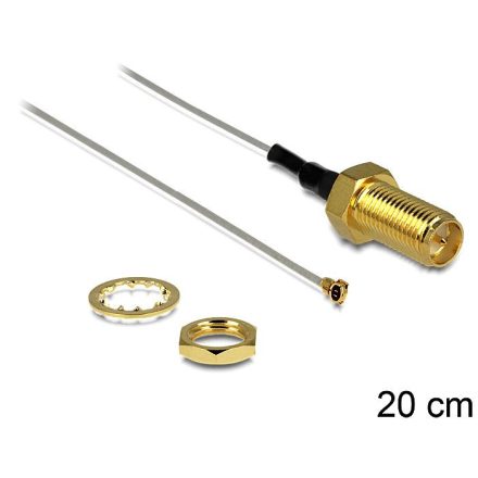 Delock antenna kábel RP-SMA jack > MHF IV/HSC MXHP32 20cm (88815)